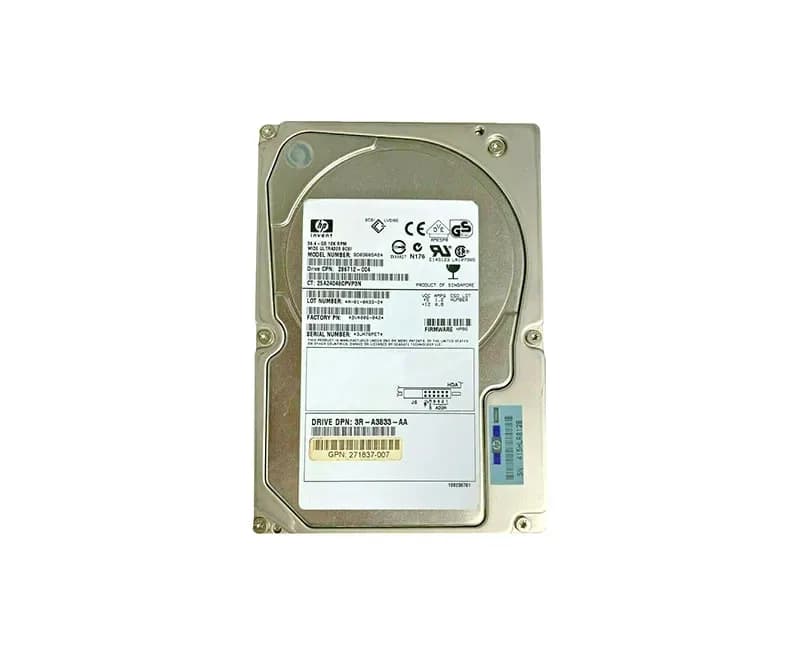 BD03685A24 - HP 36.4GB 10000RPM SCSI 320MB/s 3.5-in Hard Drive