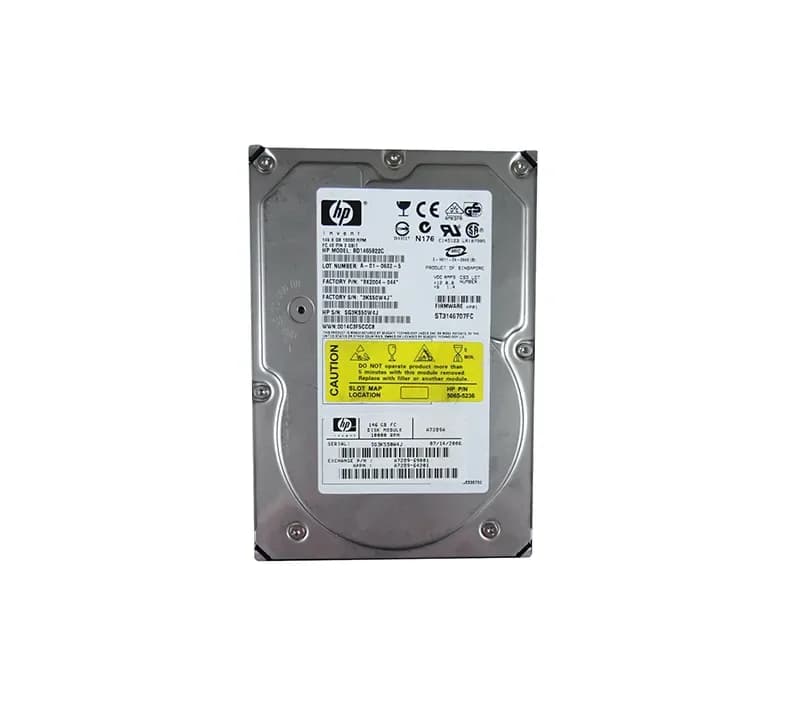 BD1465822C - HP 146GB 10000RPM Fibre Channel 2Gb/s 3.5-in Hard Drive