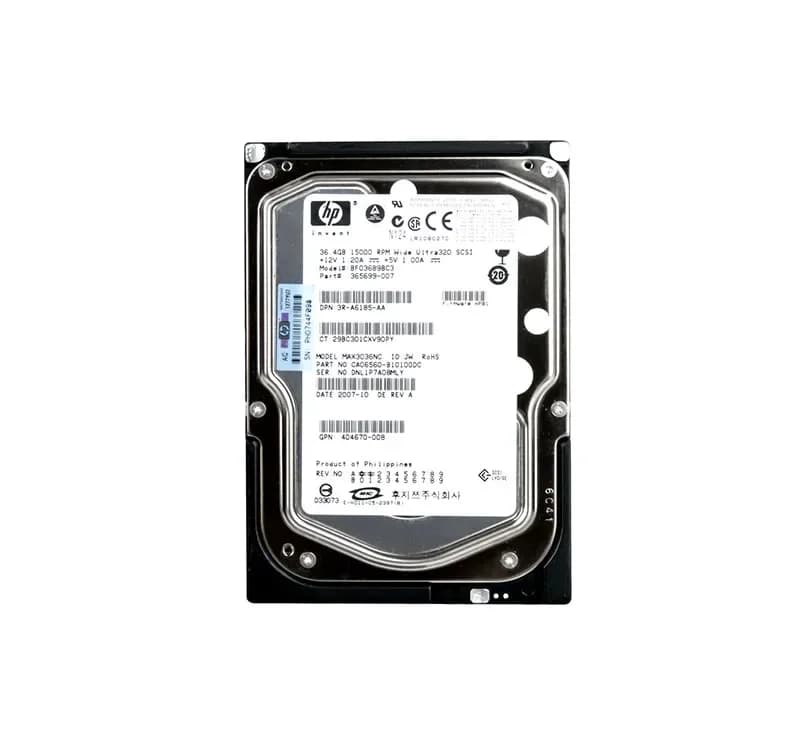 BF03689BC3 - HP 36.4GB 15000RPM SCSI 320MB/s 3.5-in Hard Drive