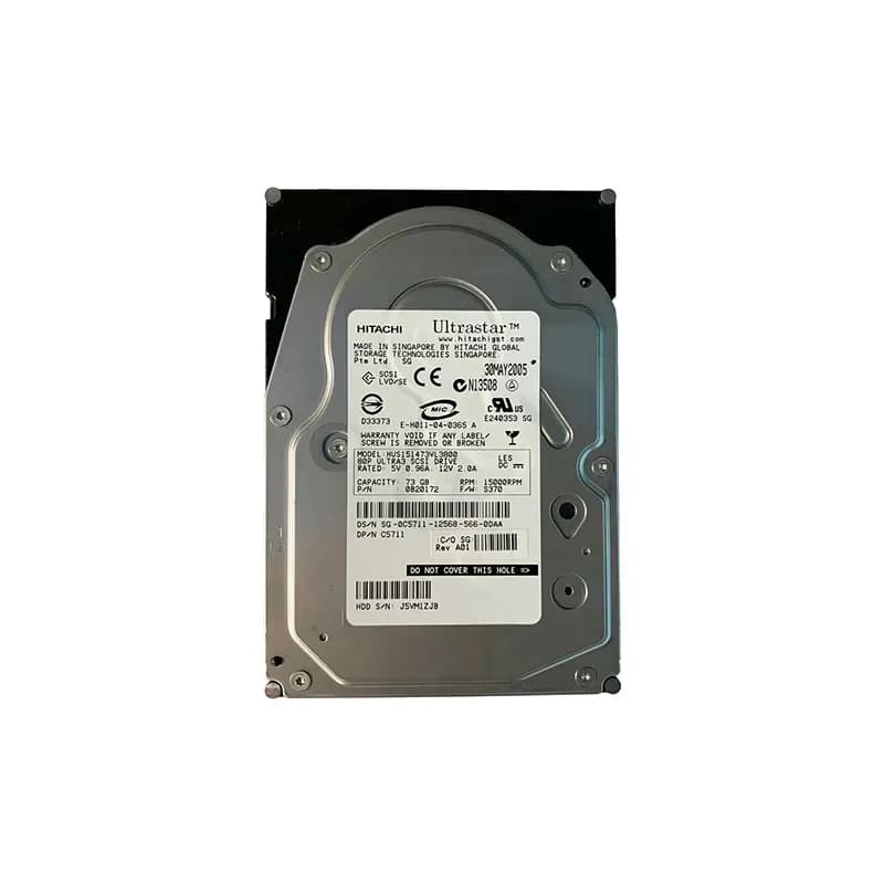 C5711 - Dell 73GB 15000RPM SCSI 320MB/s 3.5-in Hard Drive