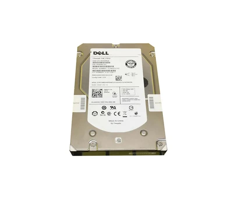 D32VD - Dell 450GB 15K SAS 6Gb/s (SED) 3.5-in HDD with Tray
