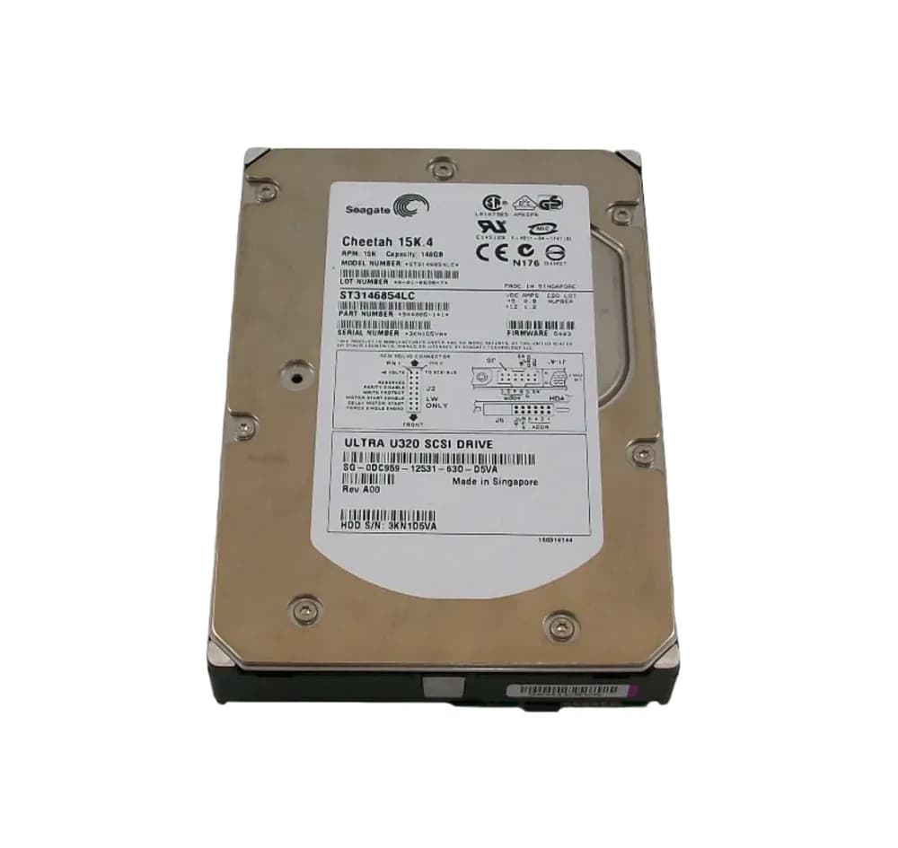 DC959 - Dell 146GB 15000RPM SCSI 320MB/s 3.5-in Hard Drive