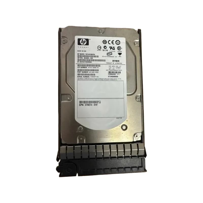 DF0450B8054 - HP 450GB 15000RPM SAS 3Gb/s 3.5-inch HDD with Tray