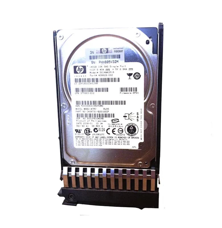 DG146A3516 - HP 146GB SAS 2.5-Inch 10000RPM Hard Drive