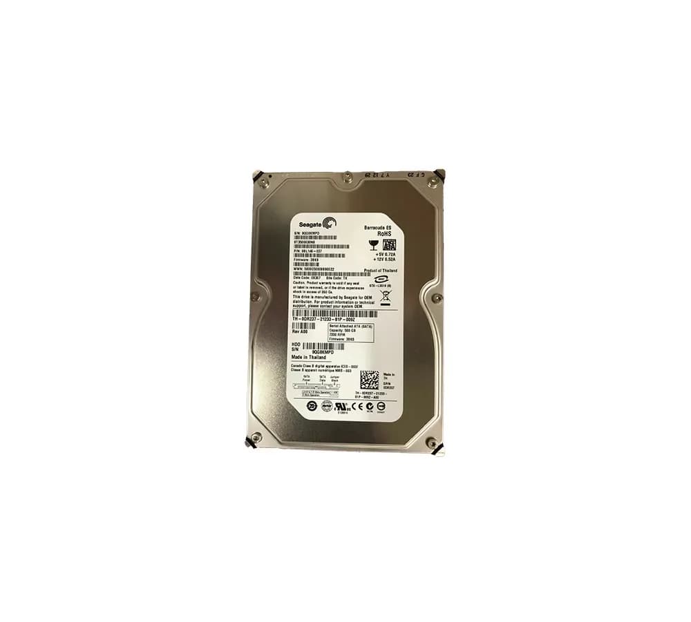 DR237 - Dell 500GB 7200RPM SATA 3Gb/s 3.5-in Hard Drive