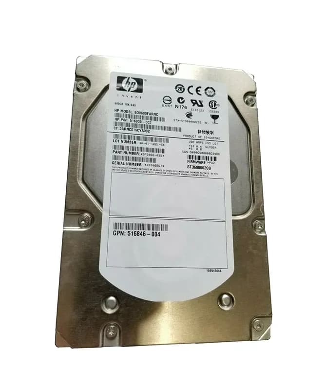 ED0600FARNC - HP 600GB SAS 10000RPM 3.5-inch Hard Drive