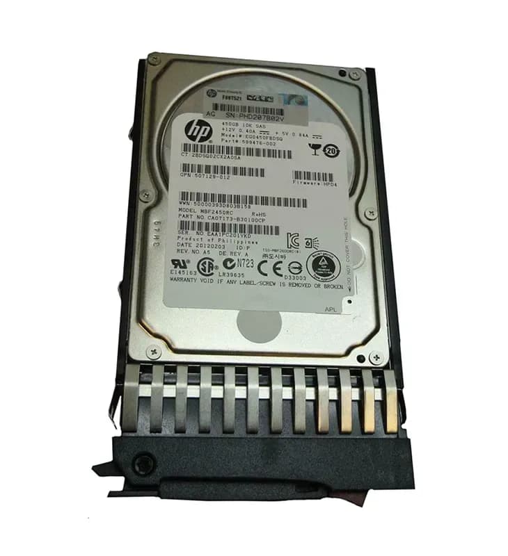 EG0450FBDSQ - HPE 450GB 10000RPM SAS 2.5-Inch Hard Drive