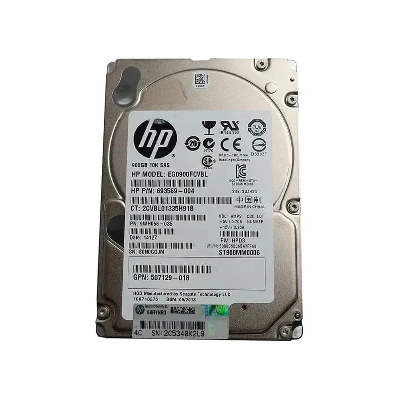 EG0900FCVBL - HPE 900GB 10000RPM SAS 2.5-Inch Hard Drive