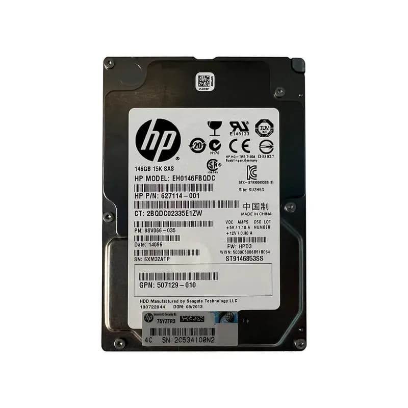 EH0146FBQDC - HP 146GB 15000RPM SAS 2.5-Inch Hard Drive