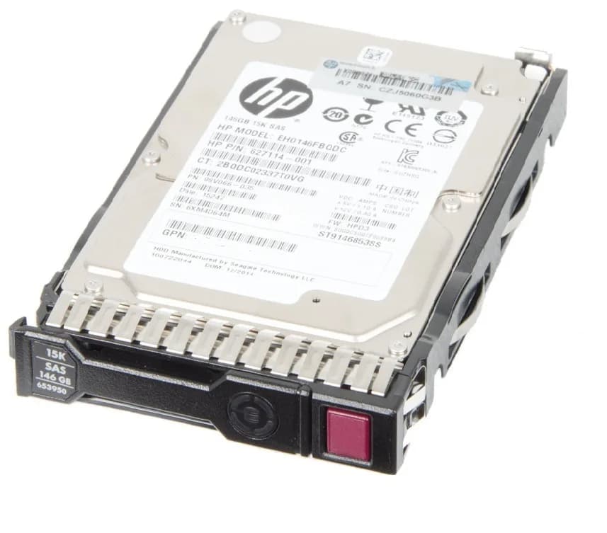 EH0146FCBVB - HPE 146GB 15000RPM SAS 2.5-Inch Hard Drive