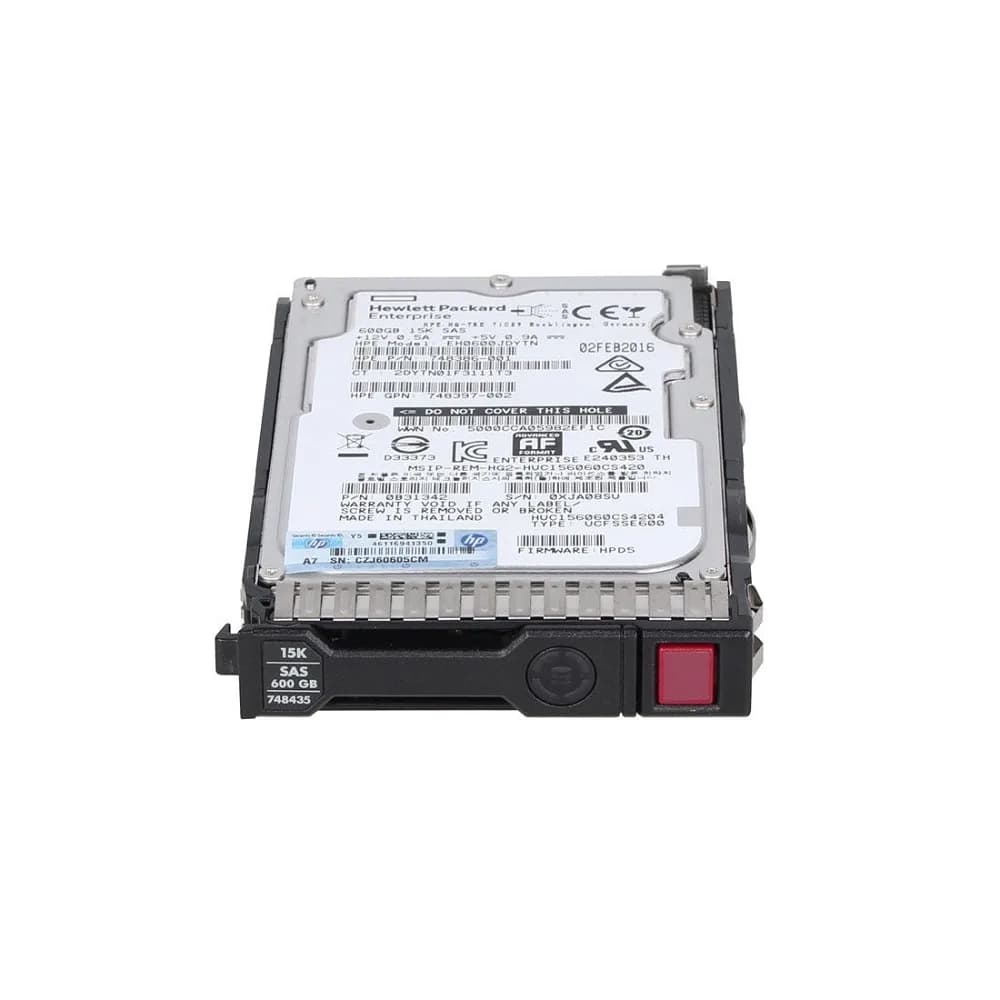 EH0600JDYTN - HPE 600GB 15000RPM SAS 2.5-Inch Hard Drive