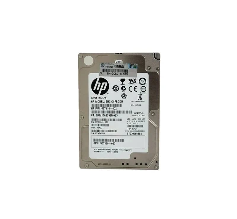 EH300FBQDD - HP 300GB 15000RPM SAS 6Gb/s 2.5-in HDD with Tray