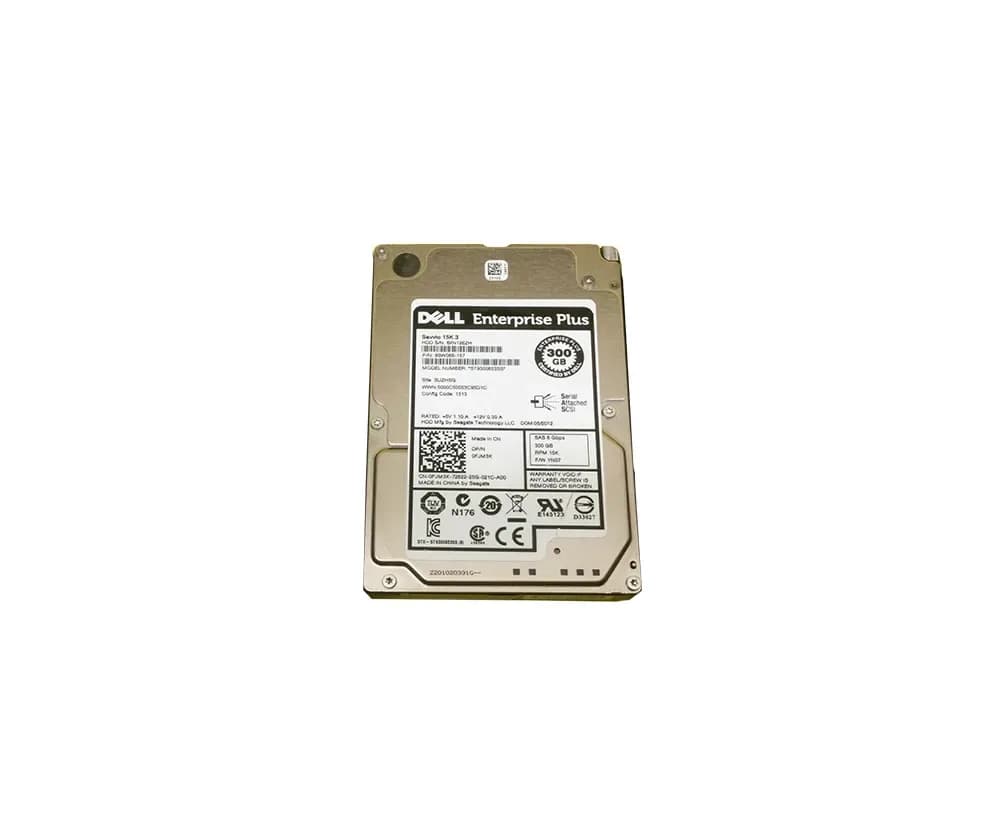 FJM3K - Dell 300GB 15000RPM SAS 6Gb/s 2.5-in HDD with Tray
