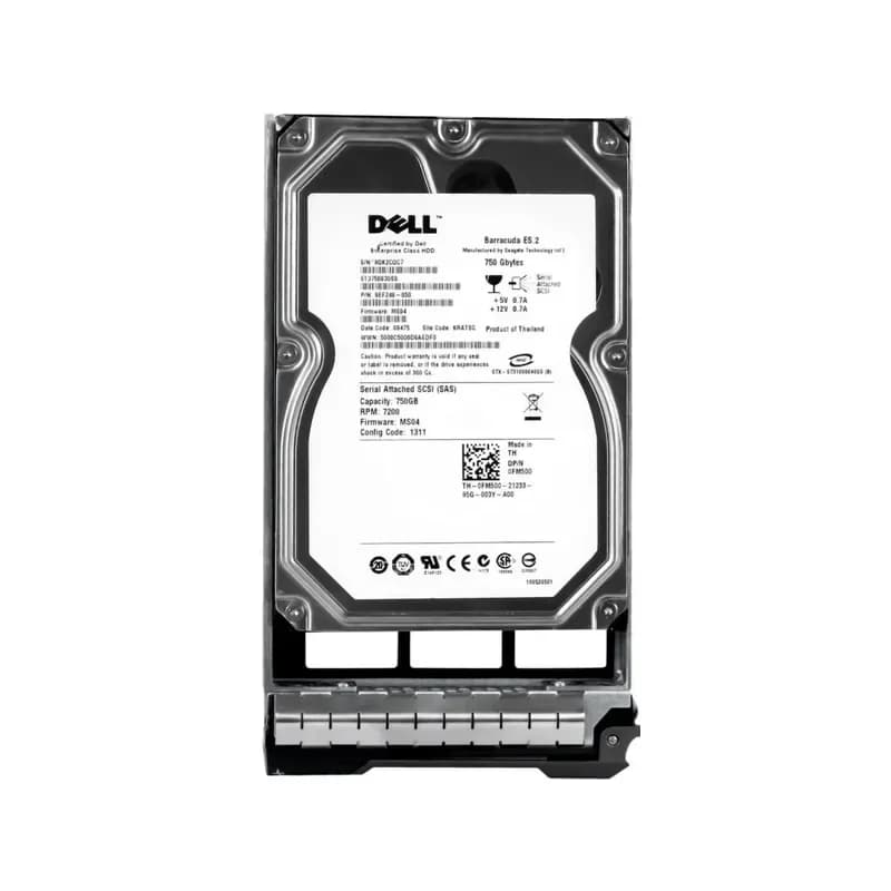 FM500 - Dell 750GB 7200RPM SAS 300MB/s 3.5-in Hard Drive