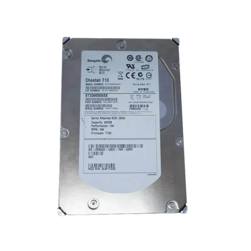 FW956 - Dell 300GB 10000RPM SAS 3Gb/s 3.5-in HDD with Tray