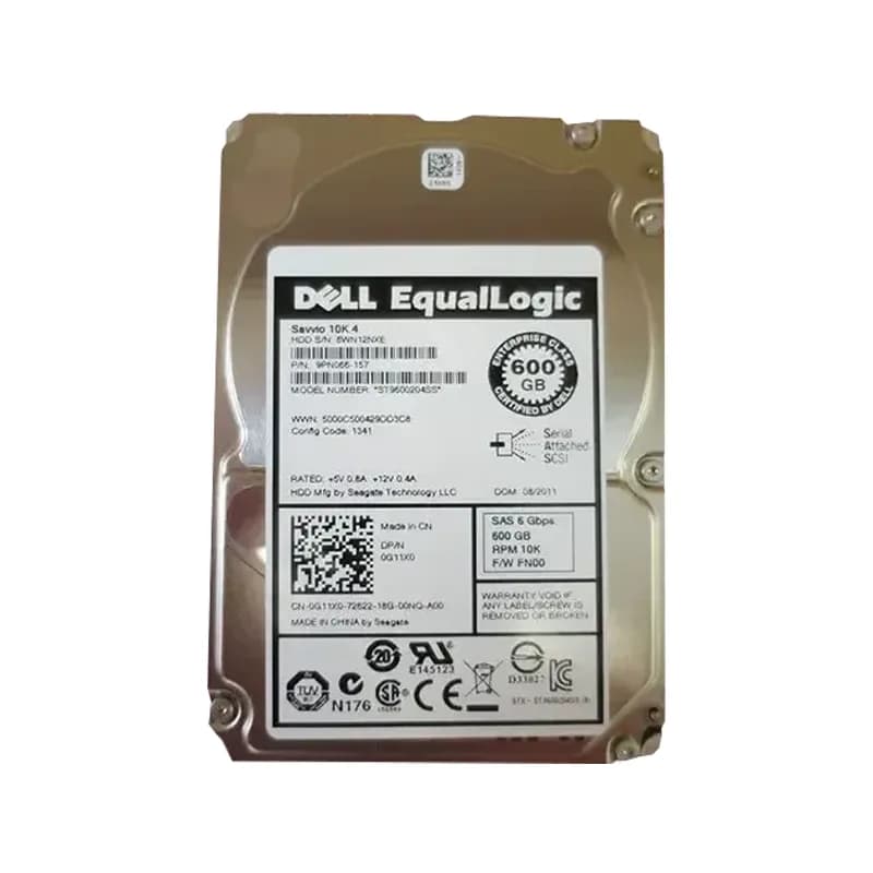 G11X0 - Dell 600GB 10000RPM SAS 2.5-Inch Hard Drive