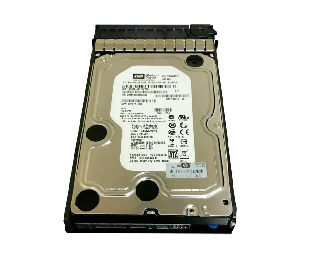 GB0750EAMYB - HP 750GB SATA 7200RPM 3.5-inch Hard Drive