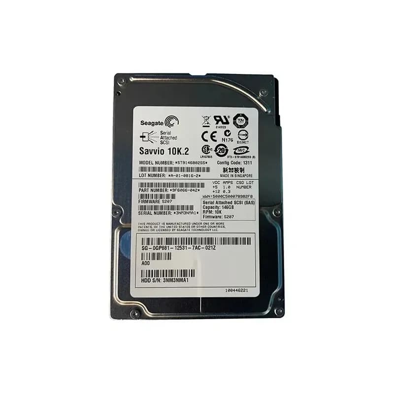 GP881 - Dell 146GB 10000RPM SAS 2.5-Inch Hard Drive