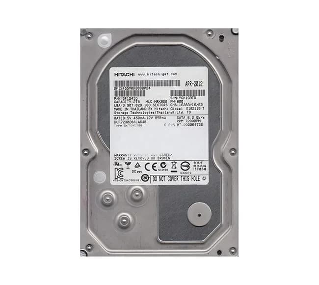 H3U20006472S - HGST 2TB 7200RPM SATA 6Gb/s 3.5-in Hard Drive