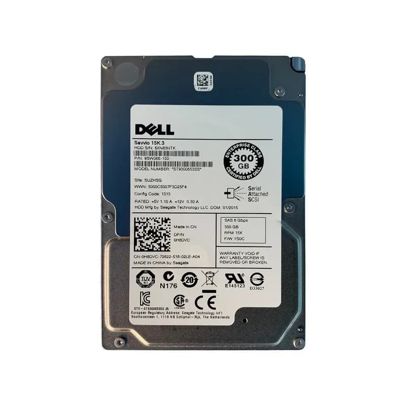 H8DVC - Dell 300GB 15000RPM SAS 2.5-Inch Hard Drive