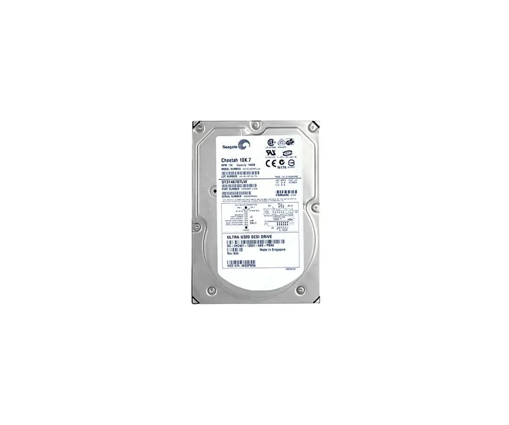 HC491 - Dell 146GB 10000RPM SCSI 320MB/s 3.5-in Hard Drive