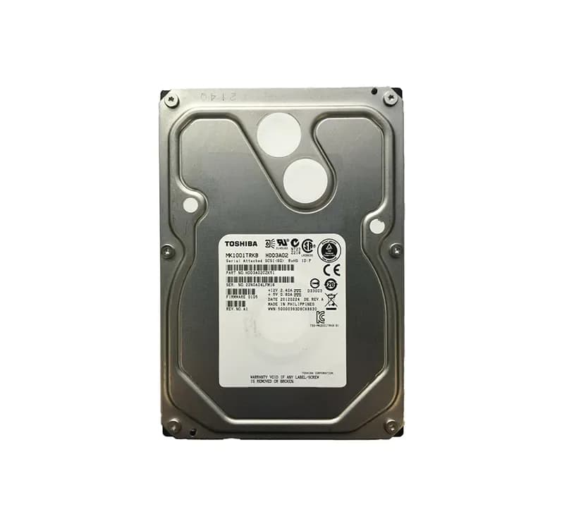 HDD3A02CZK51 - Toshiba 1TB 7200RPM SAS 6Gb/s 3.5-in Hard Drive