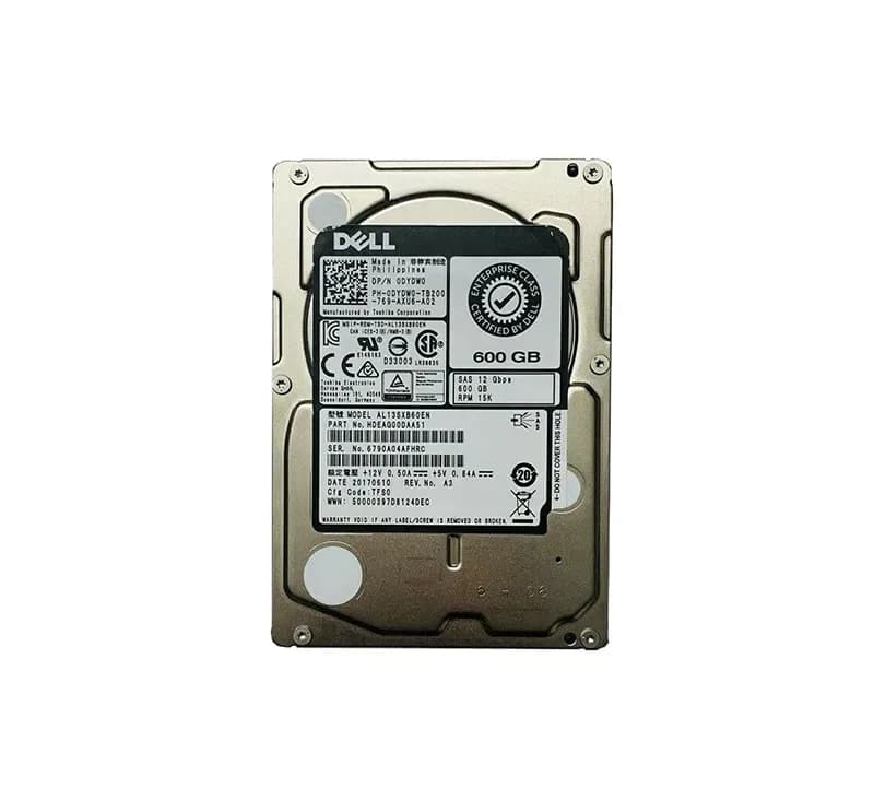 HDEAG00DAA51 - Toshiba 600GB 15000RPM SAS 12Gb/s 3.5-Inch Hard Drive