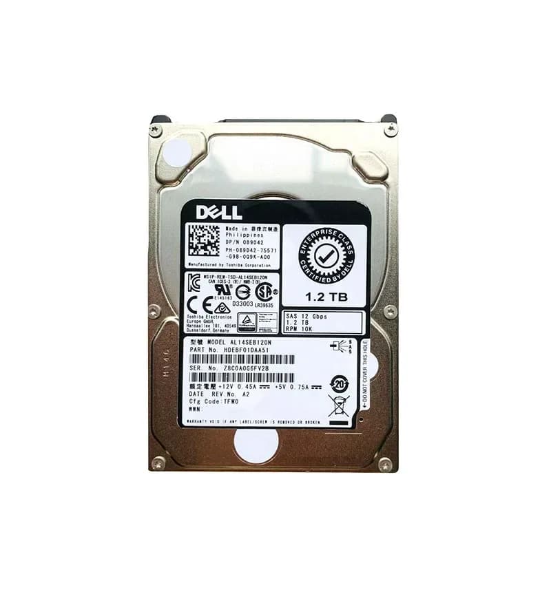 HDEBF01DAA51 - Toshiba 1.2TB 10000RPM SAS 12Gb/s 2.5-in Hard Drive