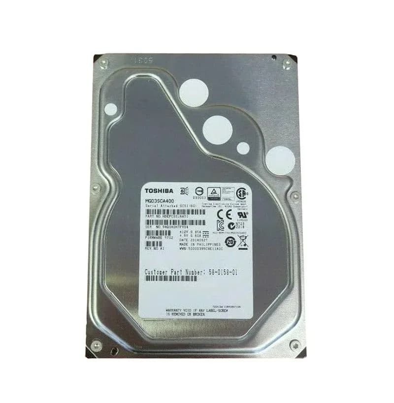 HDEPC00JAA51 - Toshiba 4TB 7200RPM SAS 6Gb/s 3.5-in Hard Drive