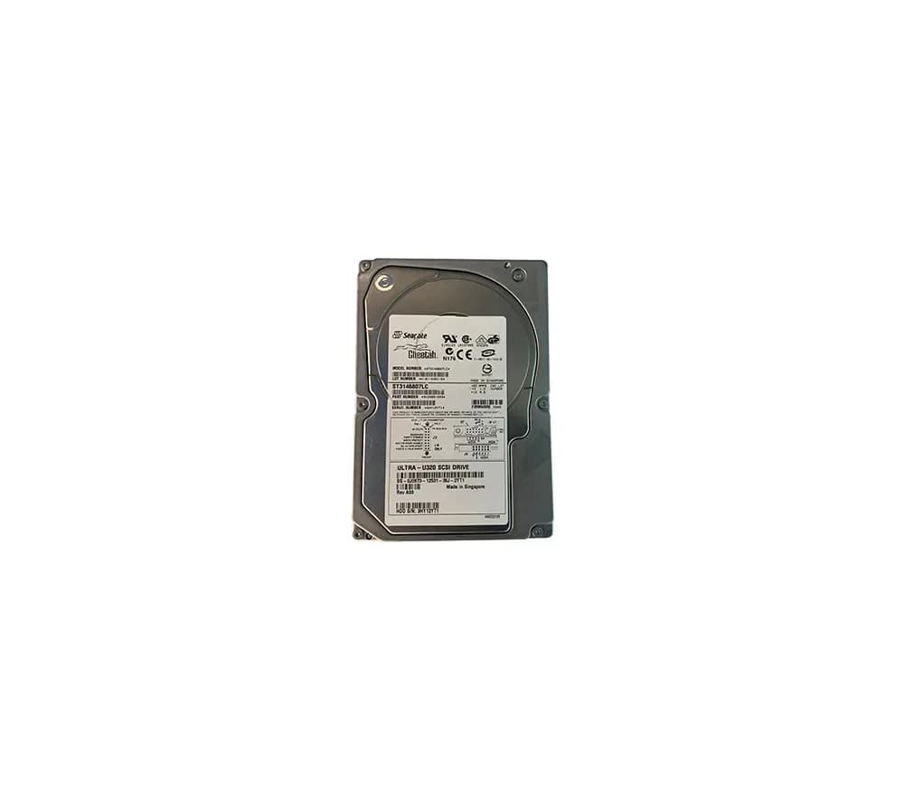 J0973 - Dell 146GB 10000RPM SCSI 320MB/s 3.5-in Hard Drive