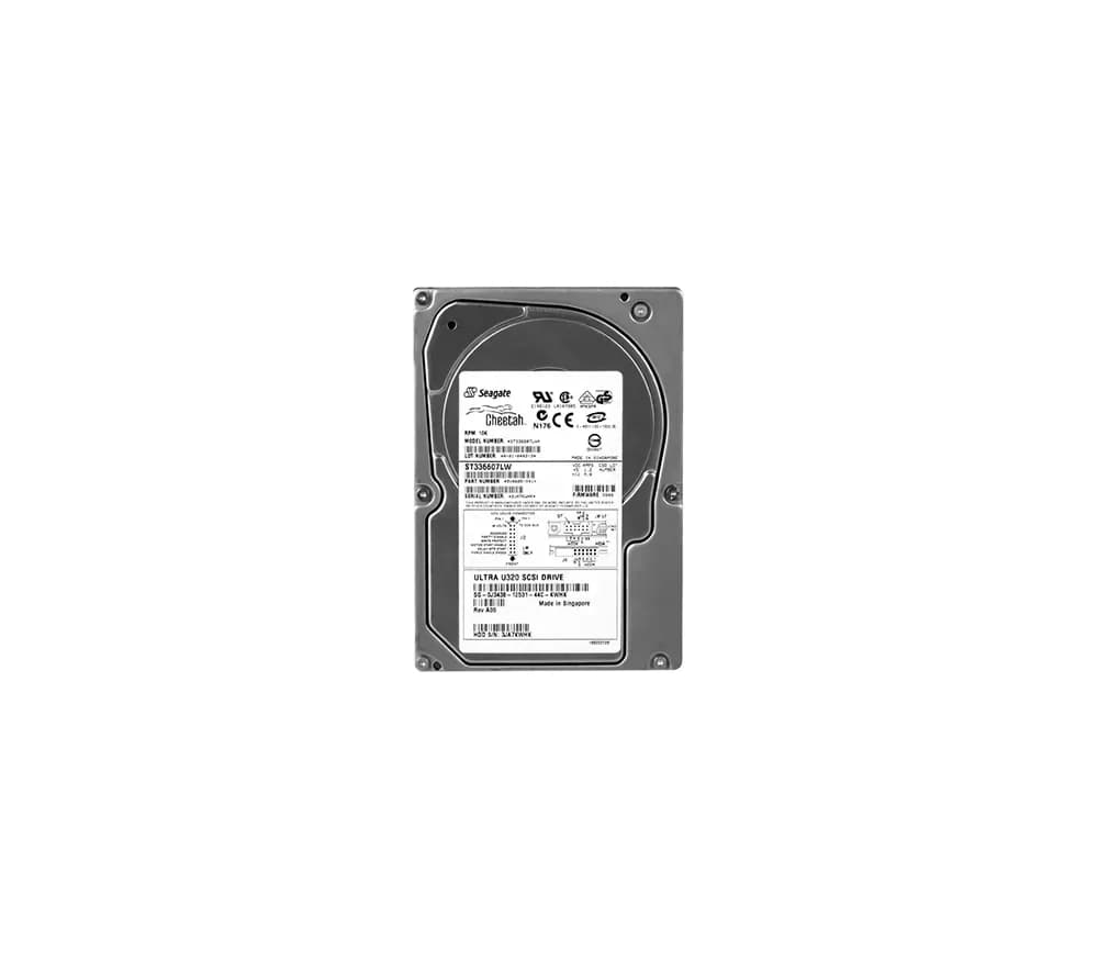 J3438 - Dell 36GB 10000RPM SCSI 320MB/s 3.5-in Hard Drive