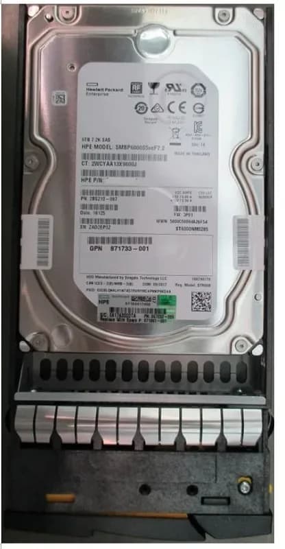 K0F29A - HPE 6TB 7200RPM SAS 6Gb/s 3.5-Inch Hard Drive