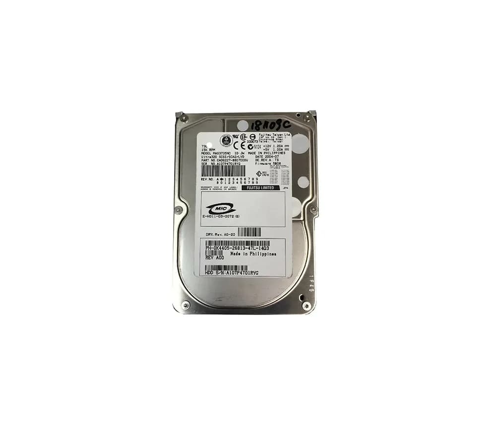 K4405 - Dell 73GB 15000RPM SCSI 320MB/s 3.5-in Hard Drive