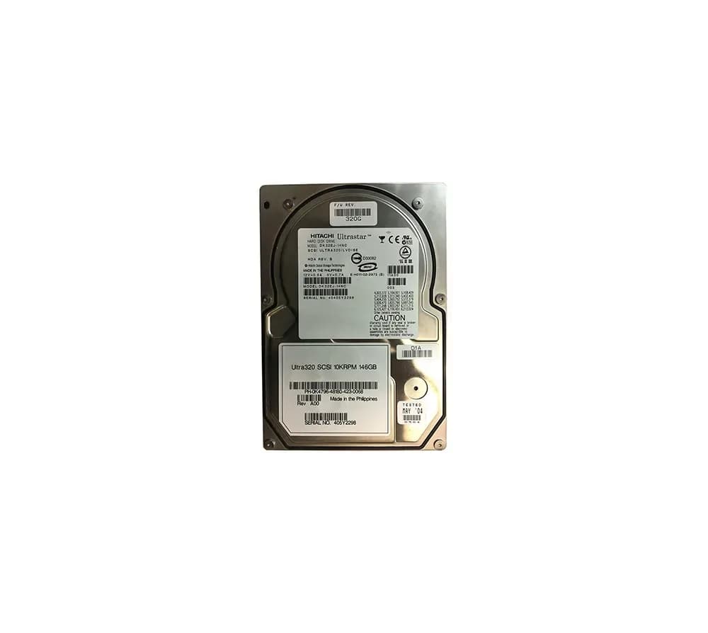 K4796 - Dell 146GB 10000RPM SCSI 320MB/s 3.5-in Hard Drive
