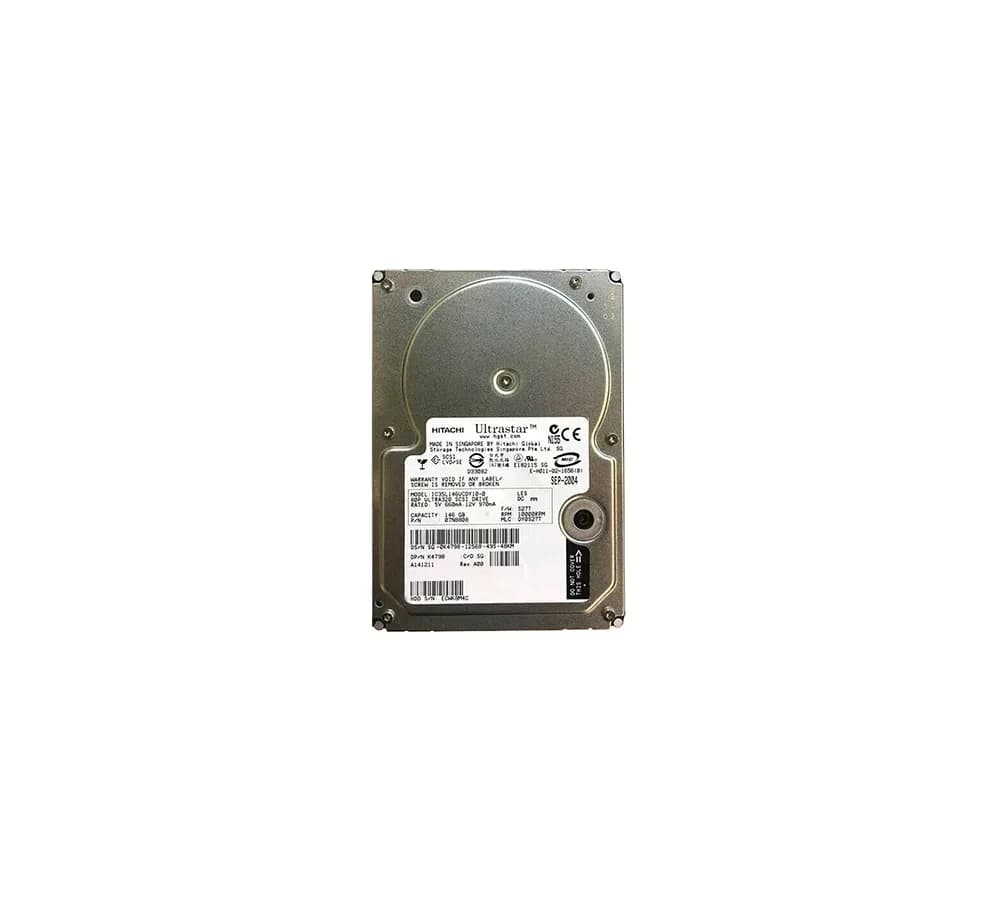 K4798 - Dell 146GB 10000RPM SCSI 320MB/s 3.5-in Hard Drive