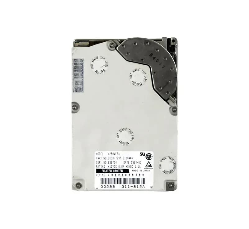 M2694ESA - Fujitsu 1.1GB 5400RPM Fast SCSI 50-Pin 128KB 3.5-in HDD