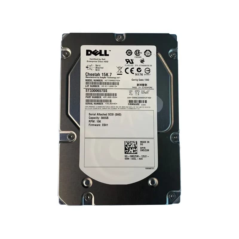 M525M - Dell 300GB 15000RPM SAS 6Gb/s 3.5-Inch Hard Drive