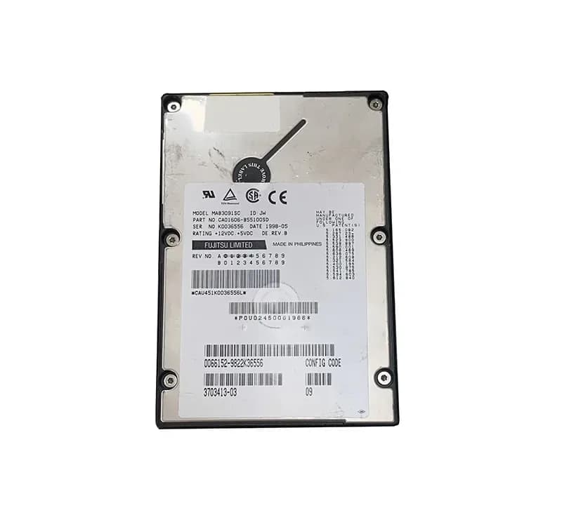 MAB3091SC - Fujitsu 9.1GB SCSI 7200RPM 3.5-Inch Hard Drive