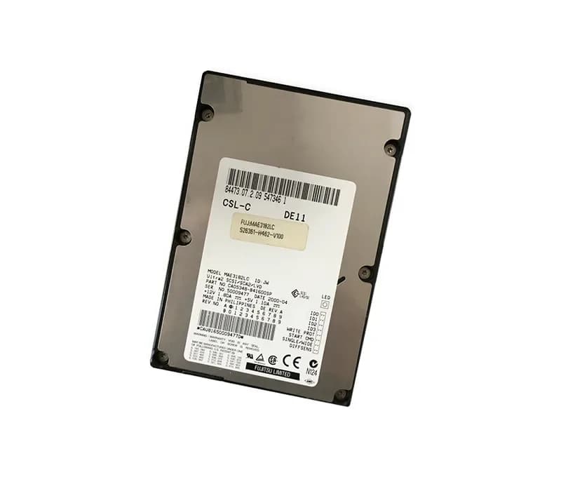 MAE3182LC - Fujitsu 18.2GB 7200RPM Wide Ultra2 SCSI 1MB 3.5-in HDD