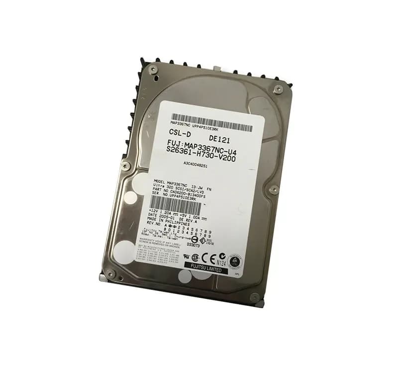 MAP3367NC - Fujitsu 36.7GB 10000RPM SCSI 320MB/s 3.5-in Hard Drive