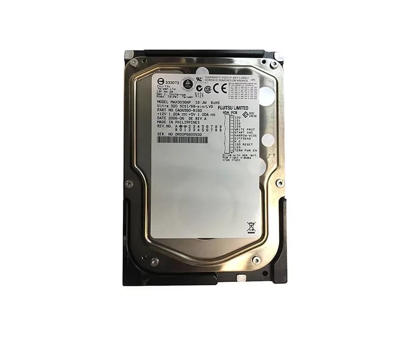MAX3036NP - Fujitsu 36GB 15000RPM SCSI 320MB/s 3.5-in Hard Drive