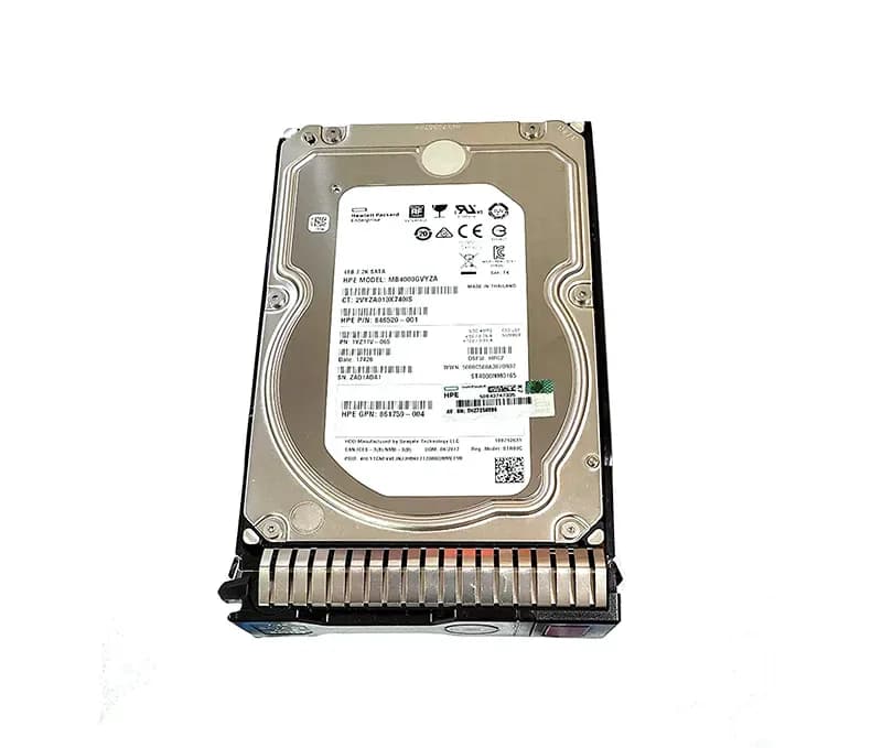 MB4000GVYZA - HP 4TB 7200RPM SATA 6Gb/s 3.5-in Hard Drive