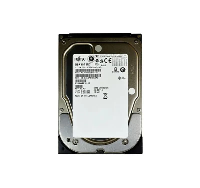 MBA3073NC - Fujitsu 73GB SCSI 15000RPM 3.5-inch Hard Drive
