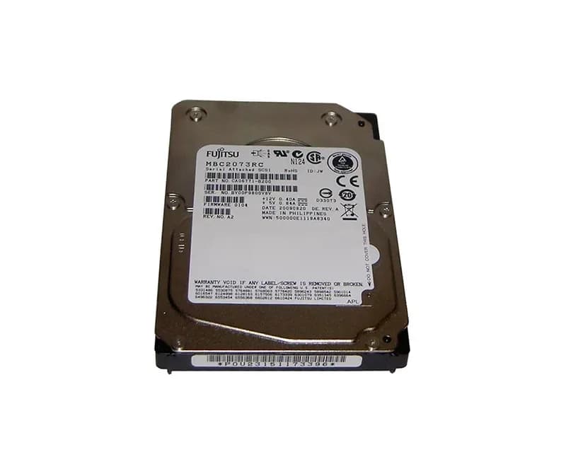 MBC2073RC - Fujitsu 73.5GB SAS 15000RPM 2.5-Inch Hard Drive