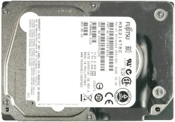 MBE2147RC - Toshiba 147GB SAS 15000RPM 2.5-Inch Hard Drive