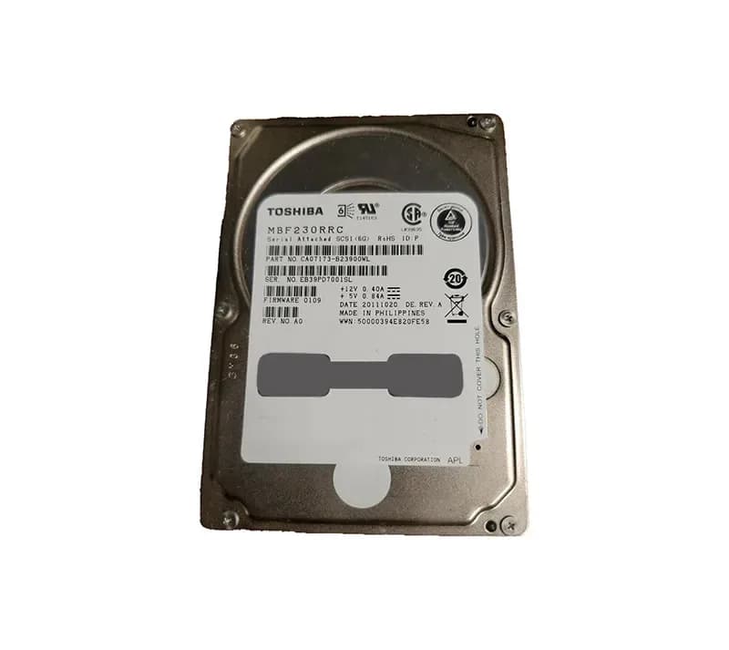 MBF230RRC - Toshiba 300GB 10000RPM SAS 6Gb/s 16MB Cache 2.5-in HDD