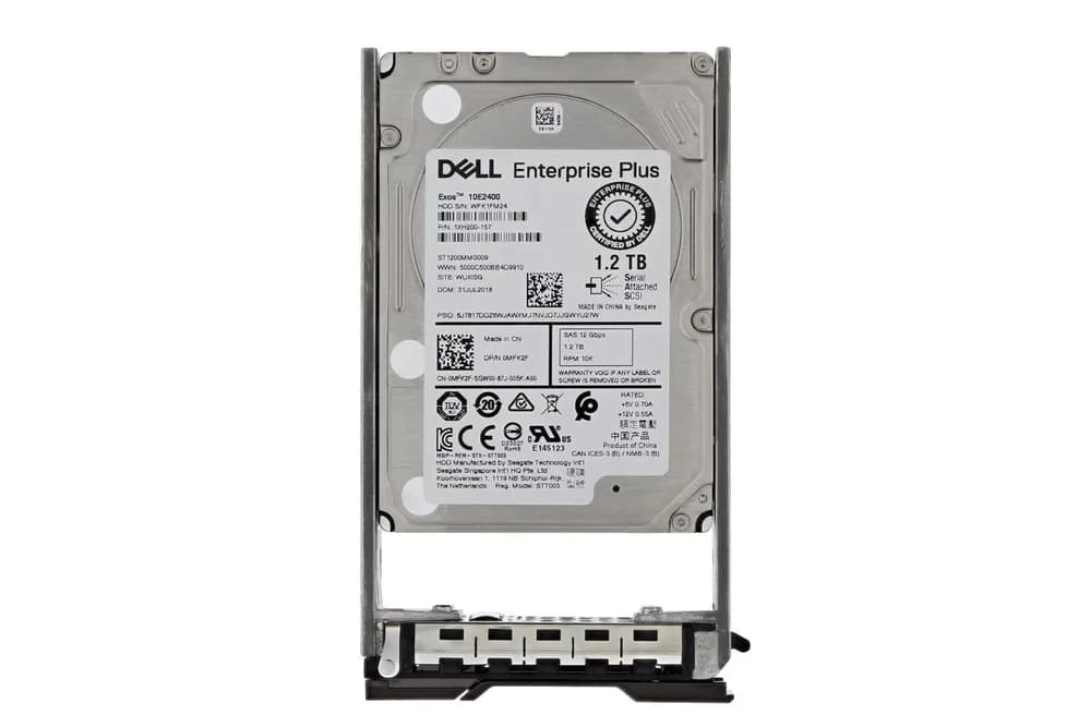 MFK2F - Dell 1.2TB 10000RPM SAS 2.5-Inch Hard Drive