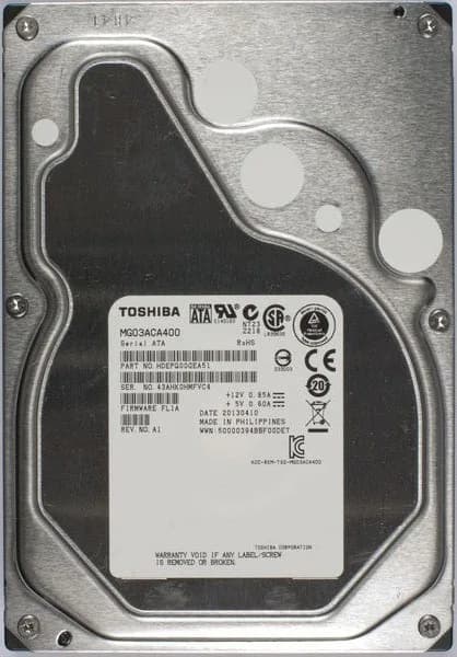 MG03ACA400 - Toshiba Enterprise Capacity 4TB 7200RPM SATA 3.5-Inch HDD