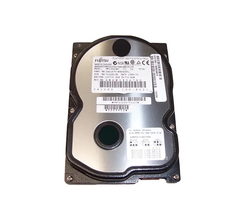 MPC3043AT - Fujitsu 4.3GB 5400RPM ATA/33 256KB Cache 3.5-in HDD