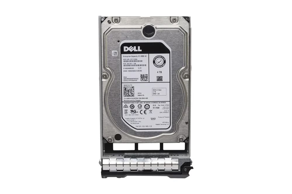 MWHY9 - Dell 4TB 7200RPM SATA 6Gb/s 3.5-Inch Hard Drive